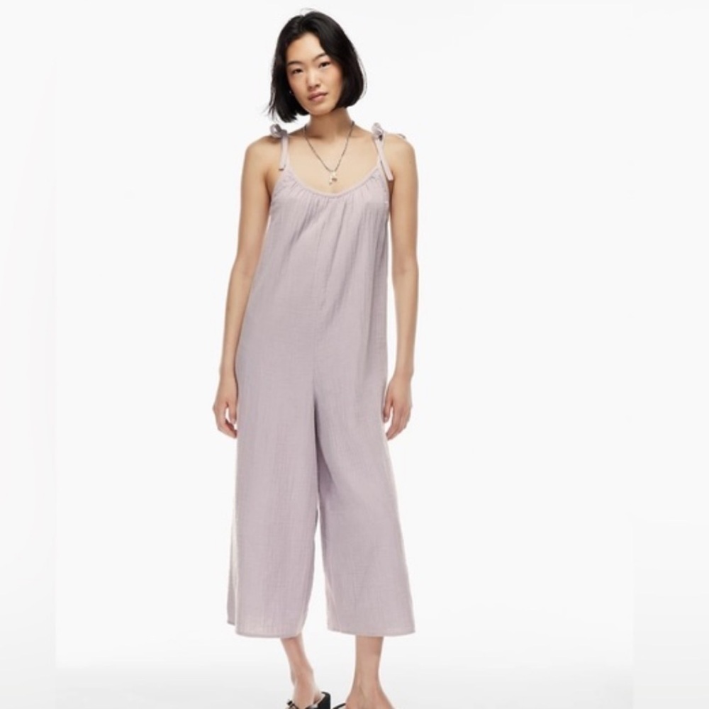 Aritzia Wilfred Free Candour Jumpsuit lilac